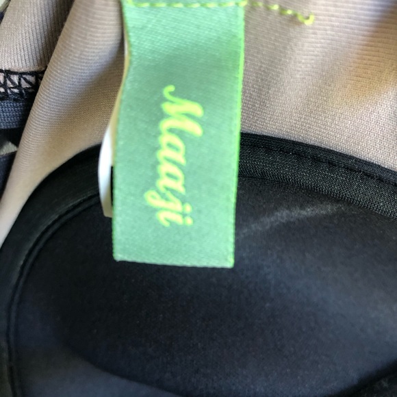 Maaji Back Tie Mini Dress Size Large - Picture 8 of 9